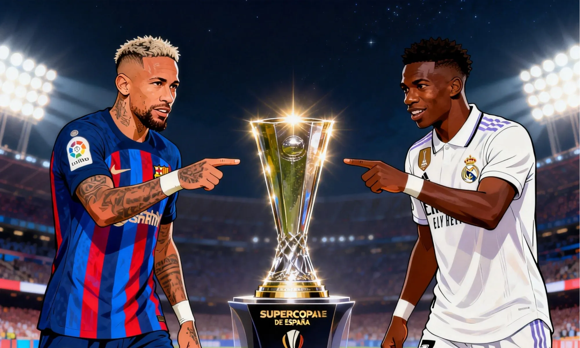 Barça gana la Supercopa 2026: 3-2 al Madrid, Raphinha decisivo