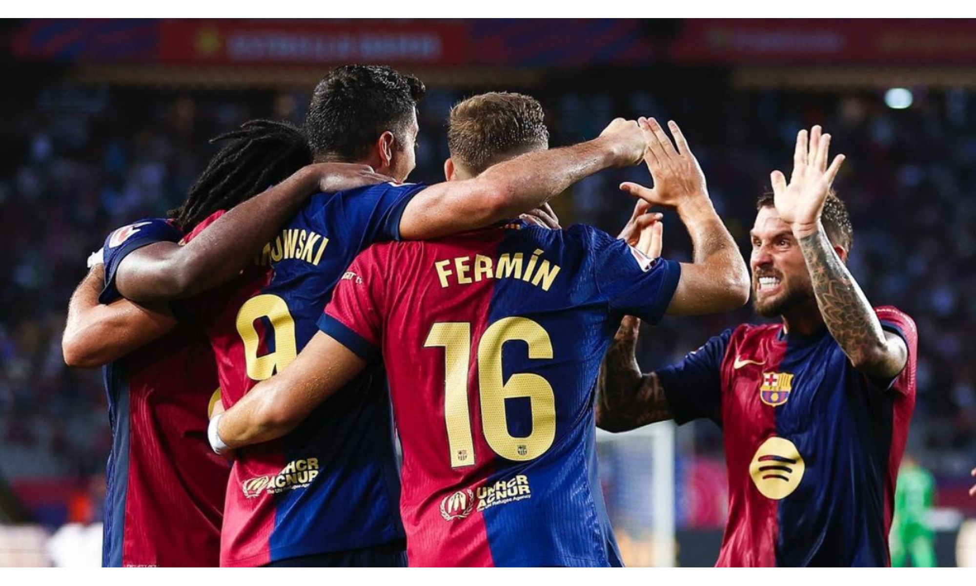 Barcelona golea 4-0 a Dortmund y acaricia las semis de Champions