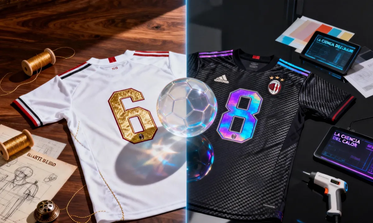 ¿Bordado o Transfer para Camisetas de Fútbol Personalizadas? Guía 2026