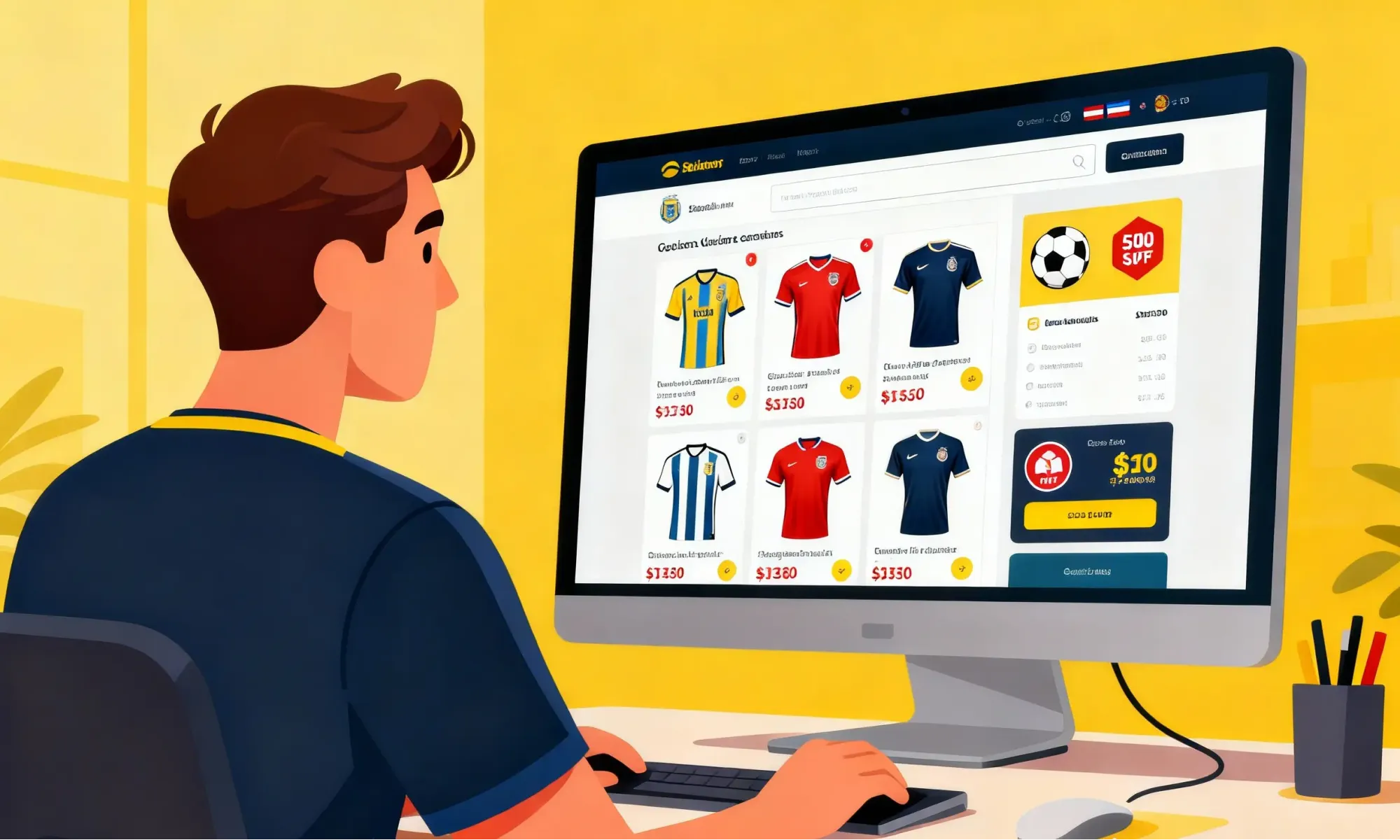 Cómo ahorrar dinero al comprar camisetas de fútbol en línea