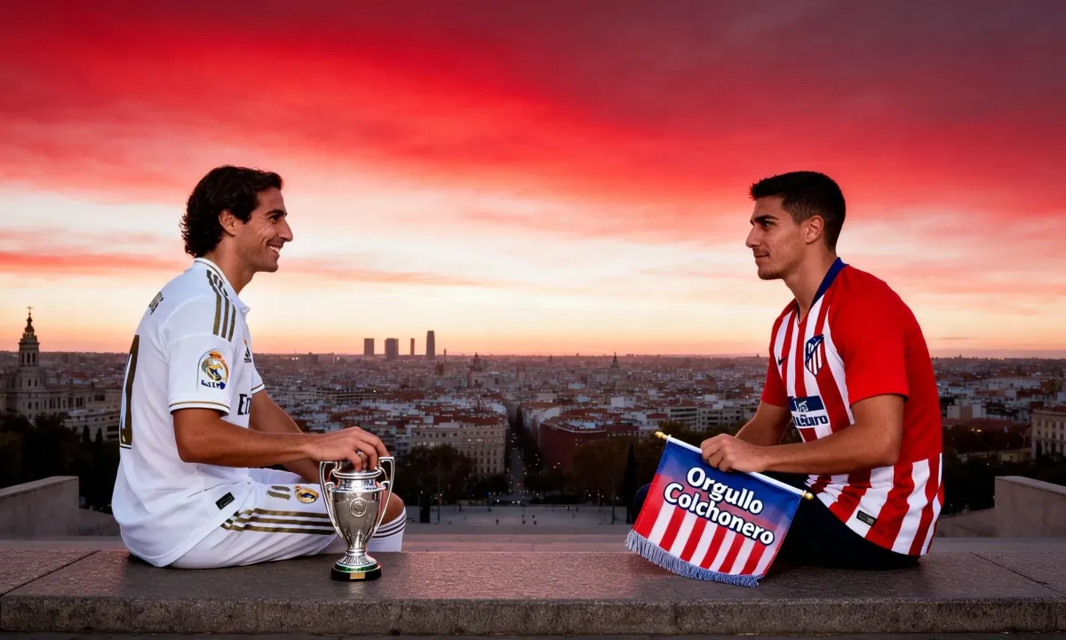 Cómo ser un orgulloso hincha del Atlético de Madrid delante de tus amigos del Real Madrid ?