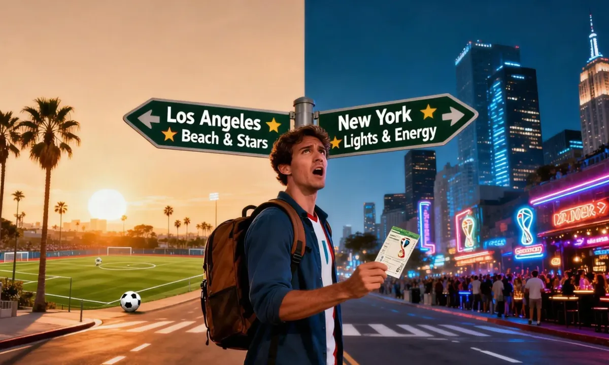 Copa Mundial 2026: Los Ángeles vs Nueva York – ¿Dónde los aficionados obtienen realmente la mejor experiencia?