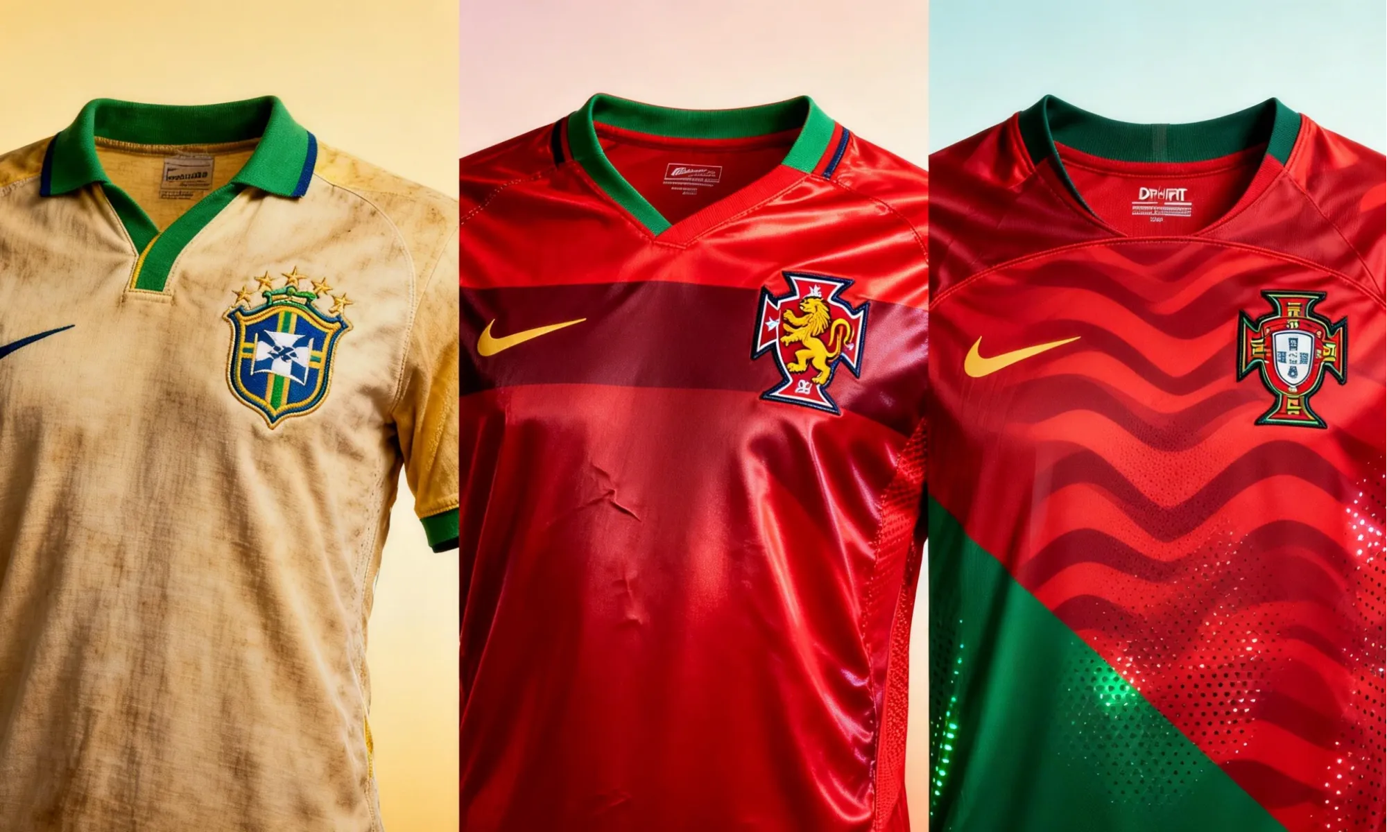 Evolución de las camisetas de fútbol: del algodón al Dri‑FIT