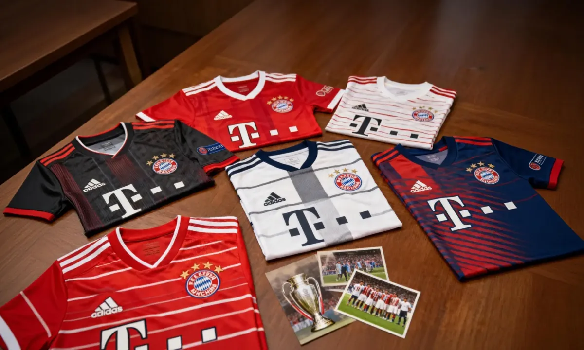 Guía para coleccionistas: 10 camisetas clásicas del Bayern