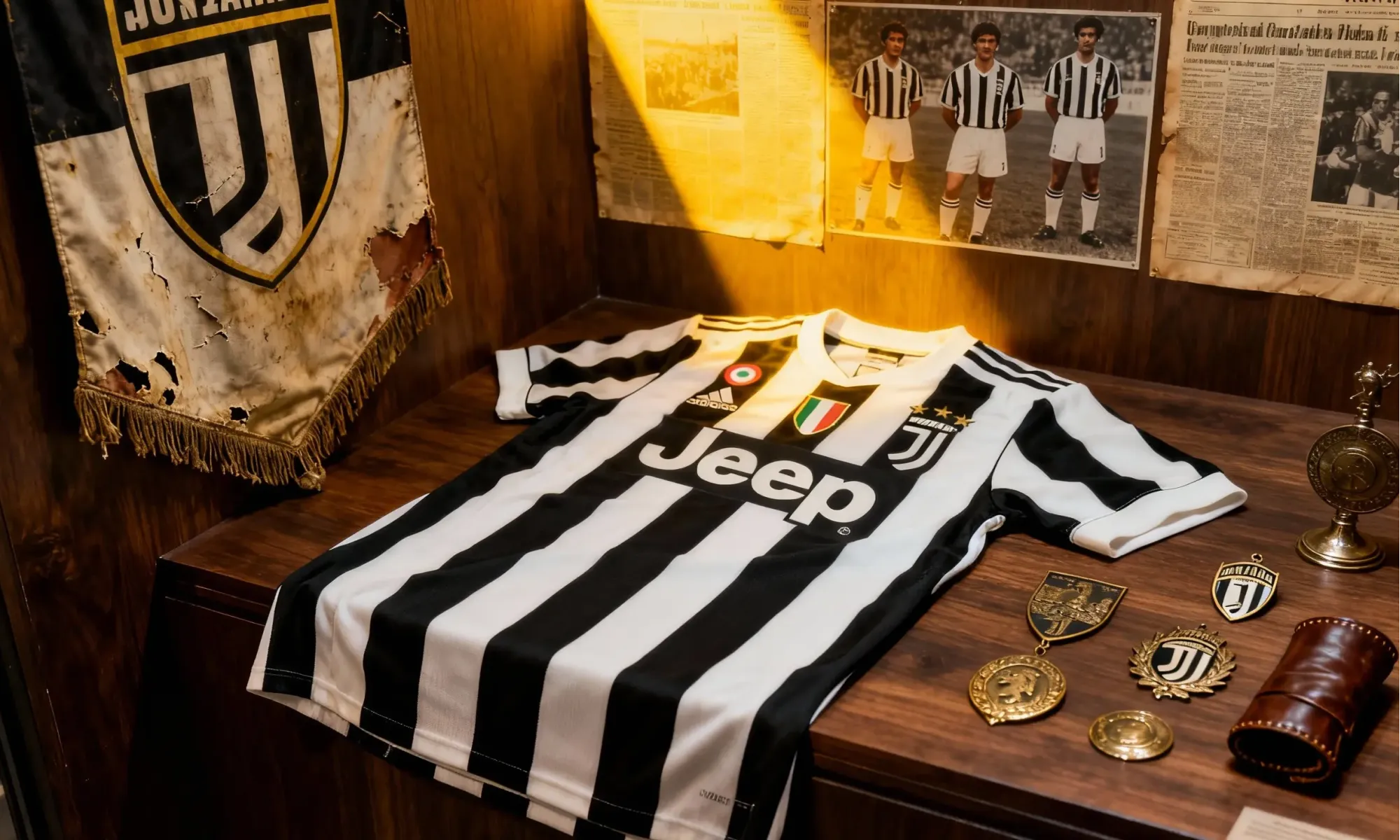 La leyenda de la "Juve": el viaje centenario del uniforme a rayas blanquinegro como homenaje