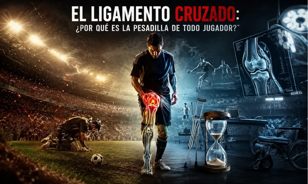 Ligamento cruzado: ¿por qué es la pesadilla de los futbolistas?