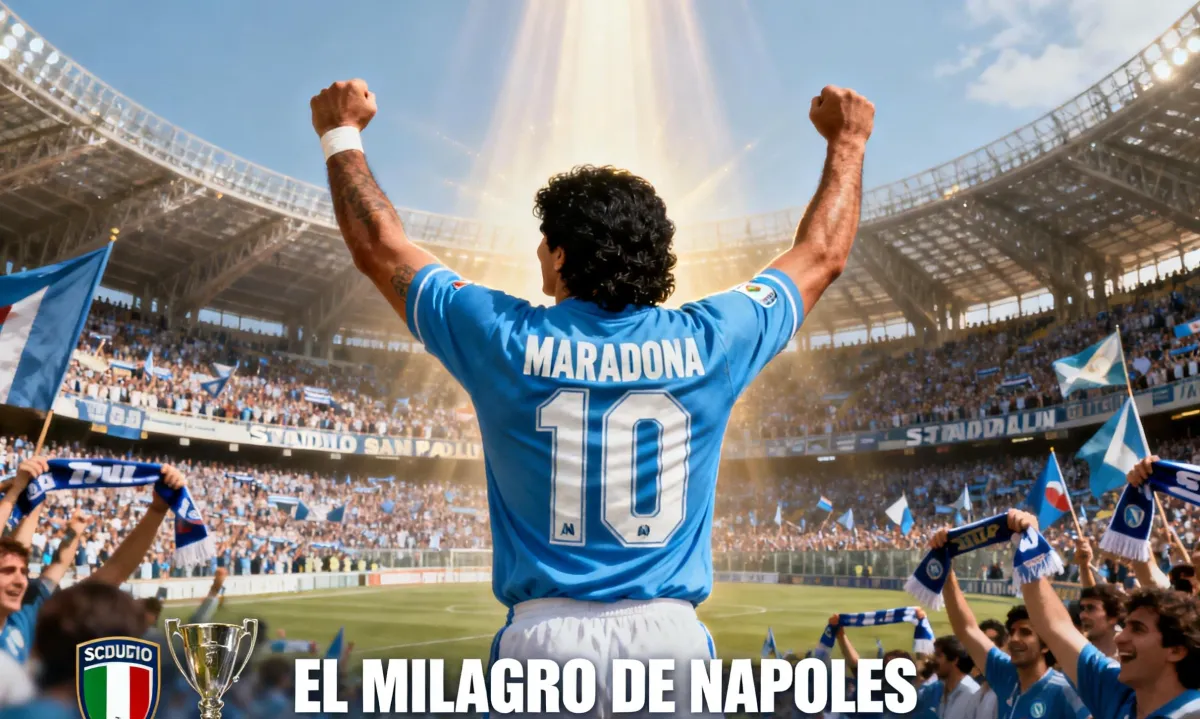 Maradona en Nápoles: Cómo un hombre llevó un equipo a la gloria