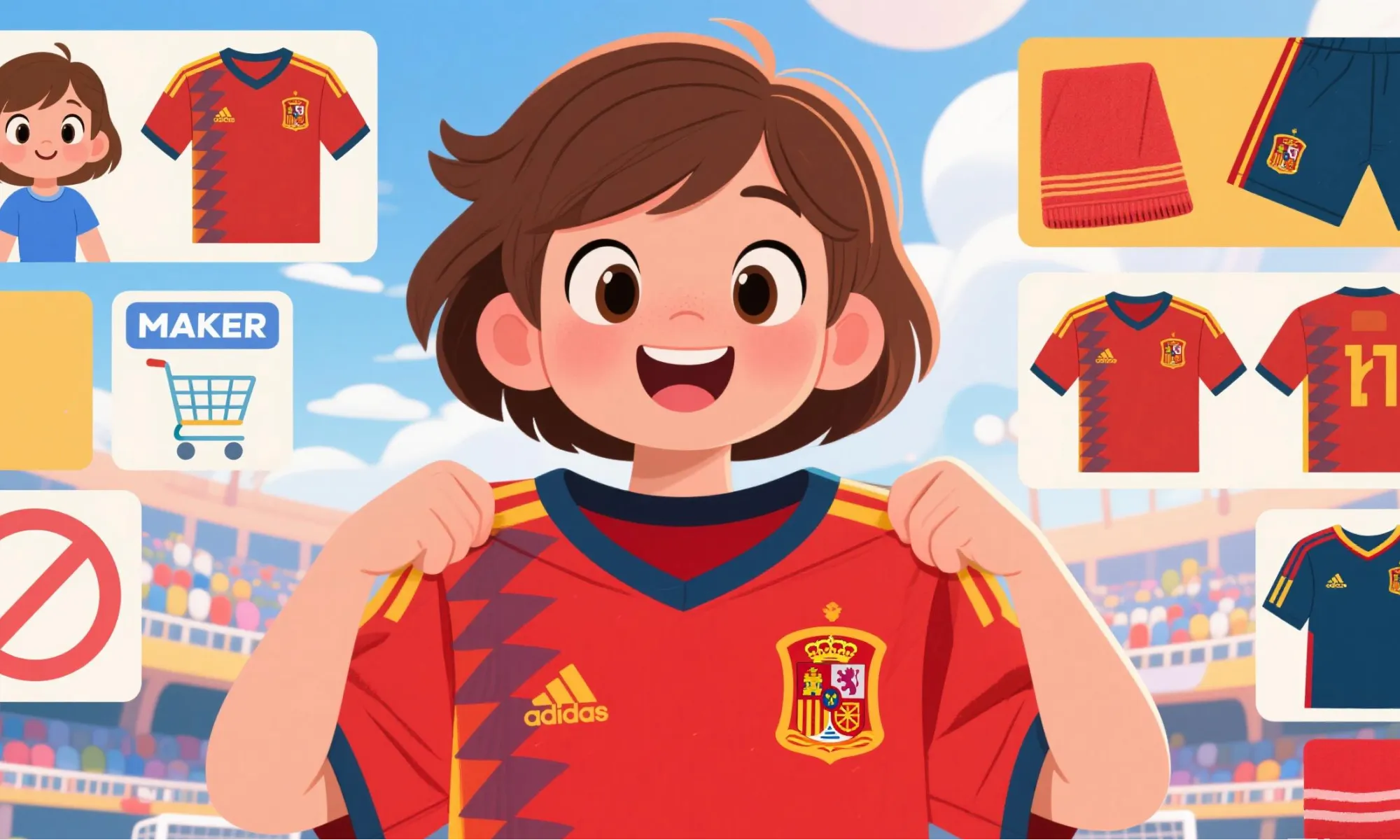 ¿Qué jugador español adoran más los niños? Dorsales y compras