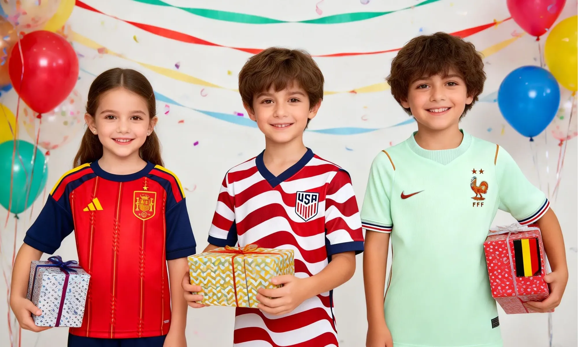 ¿Qué regalar en el Día del Niño? Guía de camisetas de fútbol infantiles de moda para 2026
