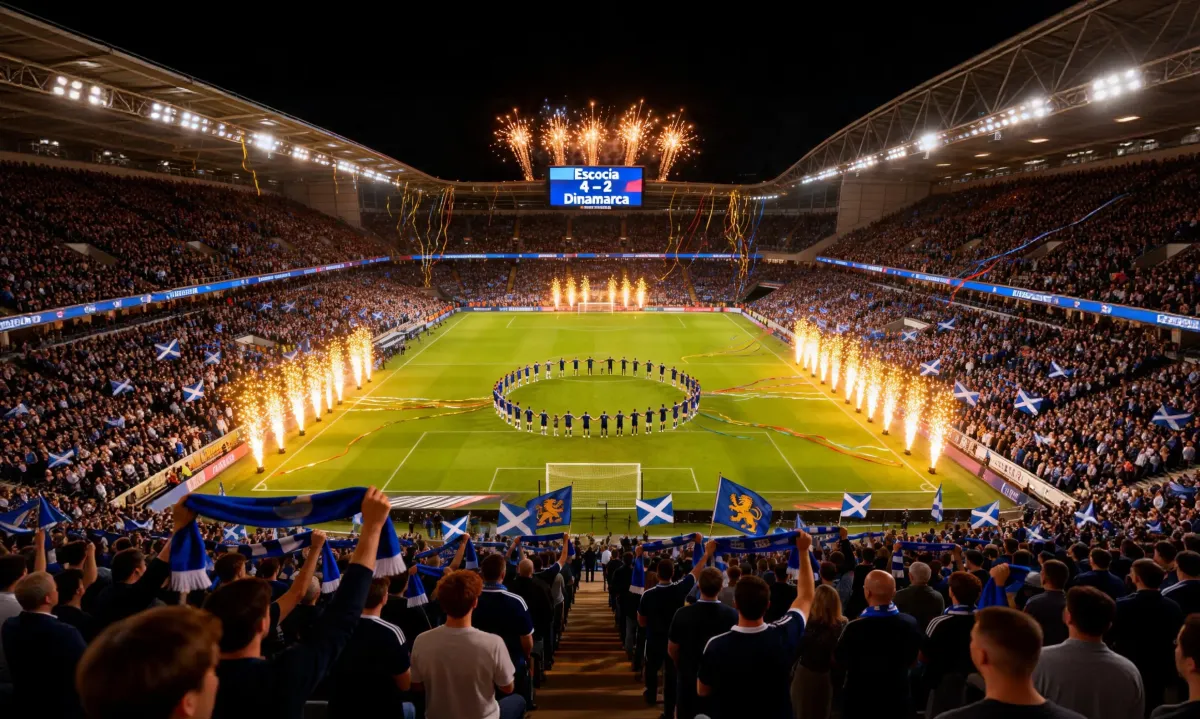 ¡Regreso al Mundial después de 28 años! Escocia vence 4-2 a Dinamarca y sella su boleto para la Copa del Mundo 2026