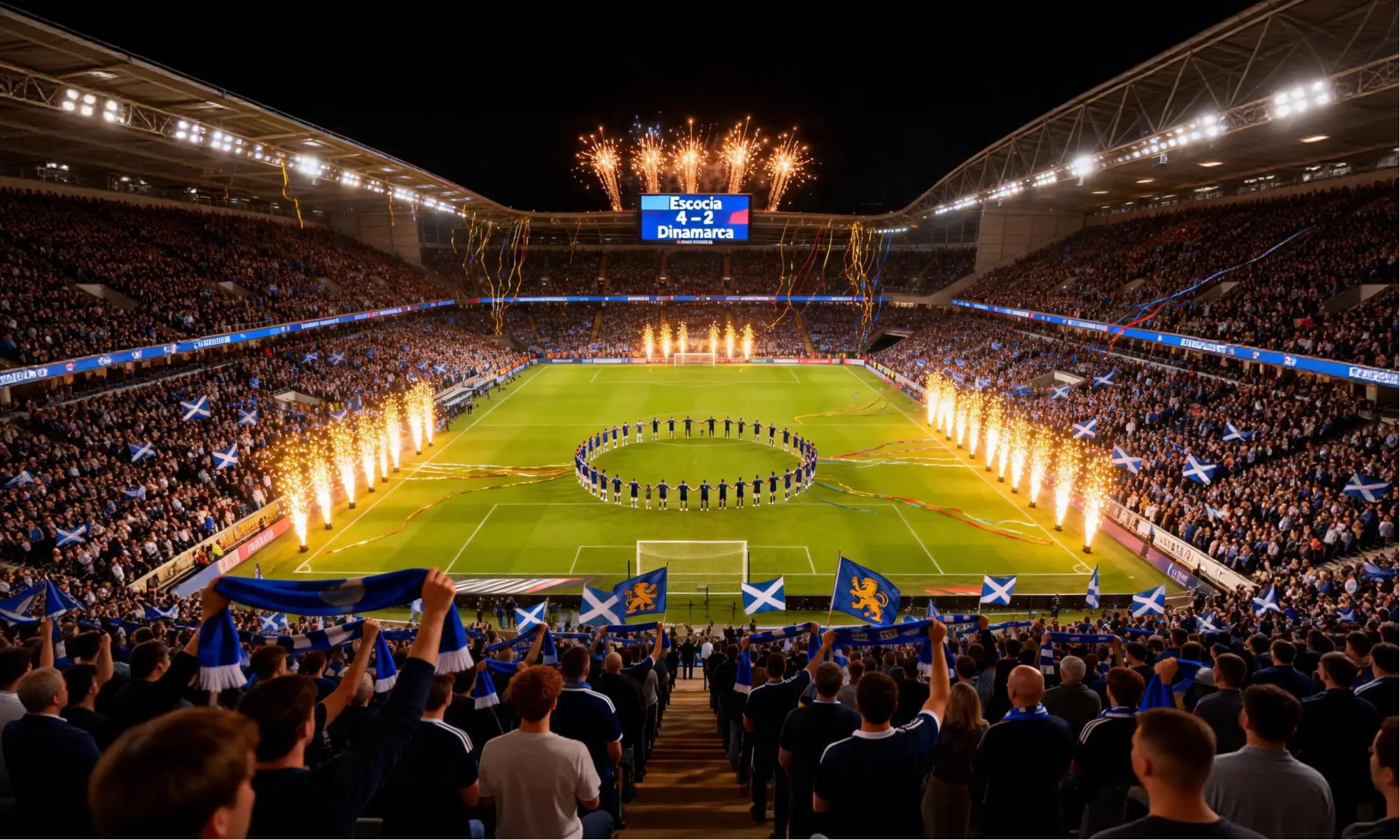 ¡Regreso al Mundial después de 28 años! Escocia vence 4-2 a Dinamarca y sella su boleto para la Copa del Mundo 2026