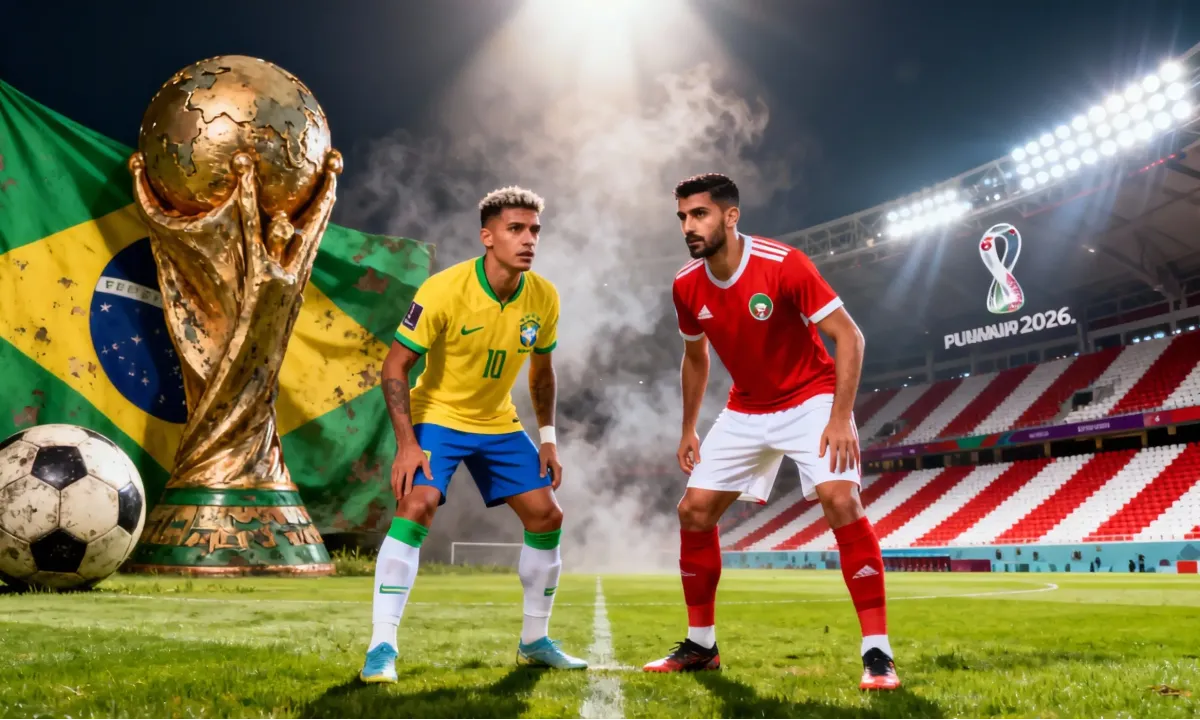 ¡Rivales otra vez! Brasil y Marruecos se reencuentran en el Mundial 2026 tras 28 años