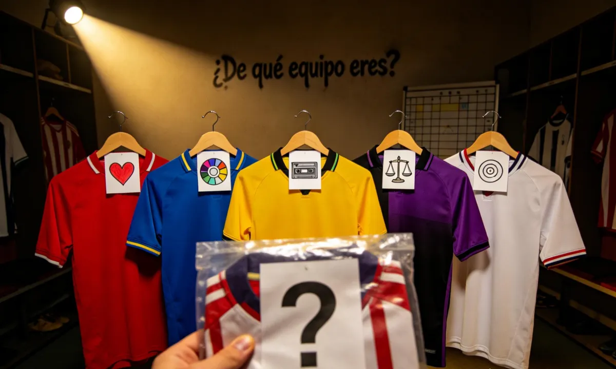 ¿Tu camiseta dice de qué equipo eres? Test raro