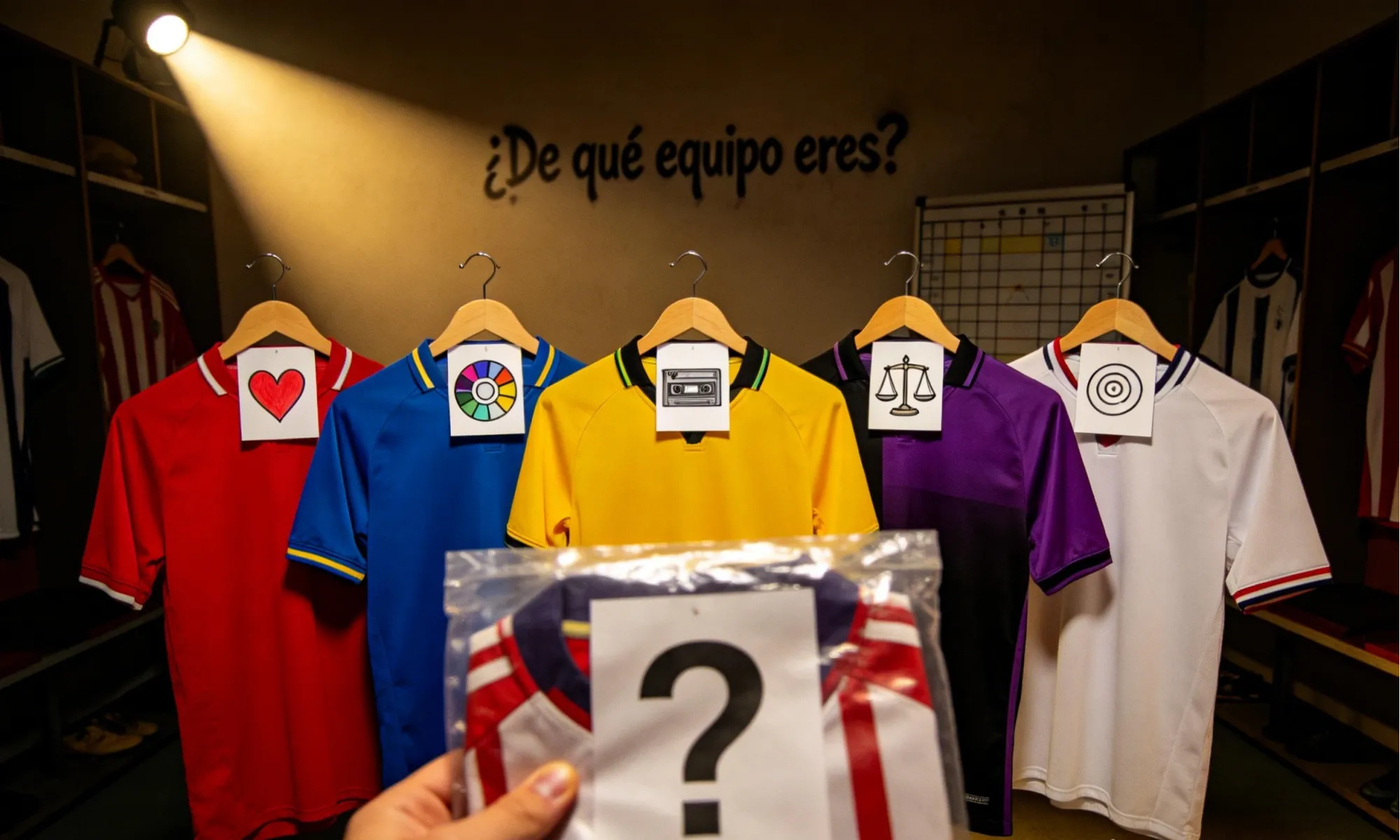 ¿Tu camiseta dice de qué equipo eres? Test raro