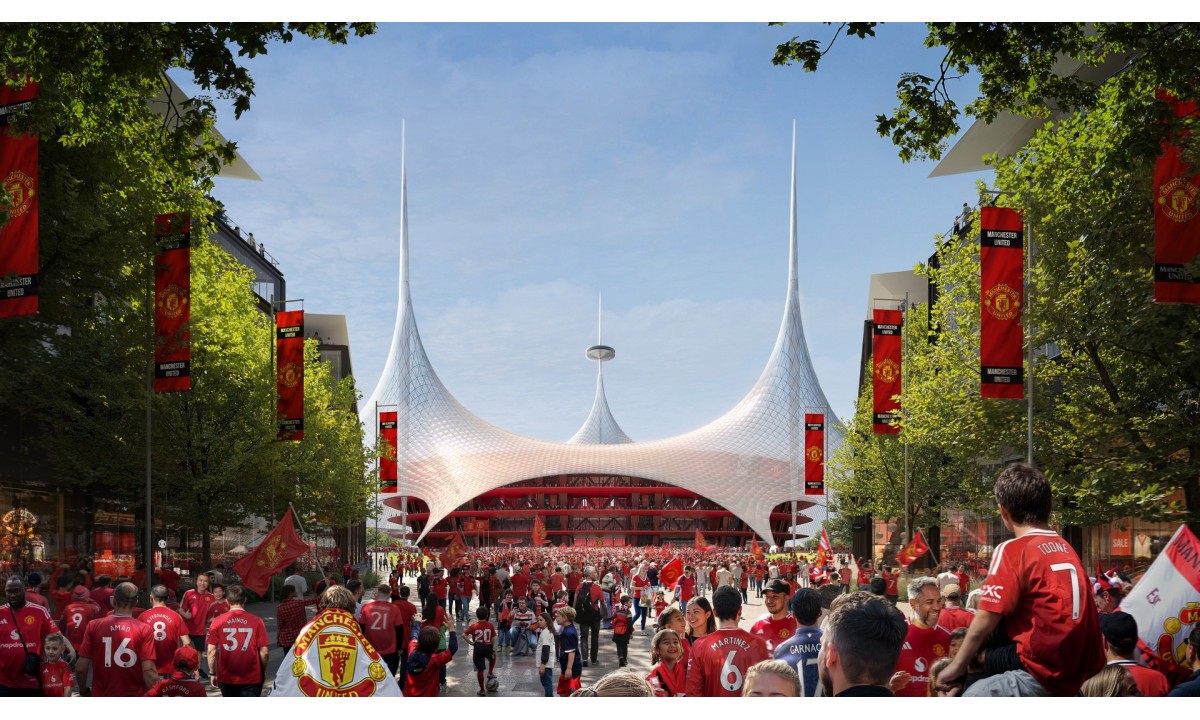 Manchester United planea un estadio de 100,000 asientos