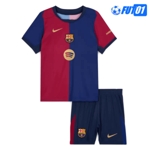Camiseta Barcelona Home 2024/2025 Niño