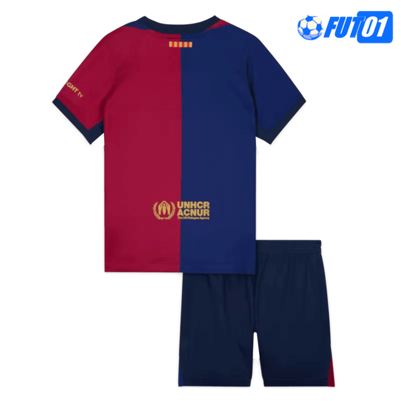 Camiseta Barcelona Home 2024/2025 Niño