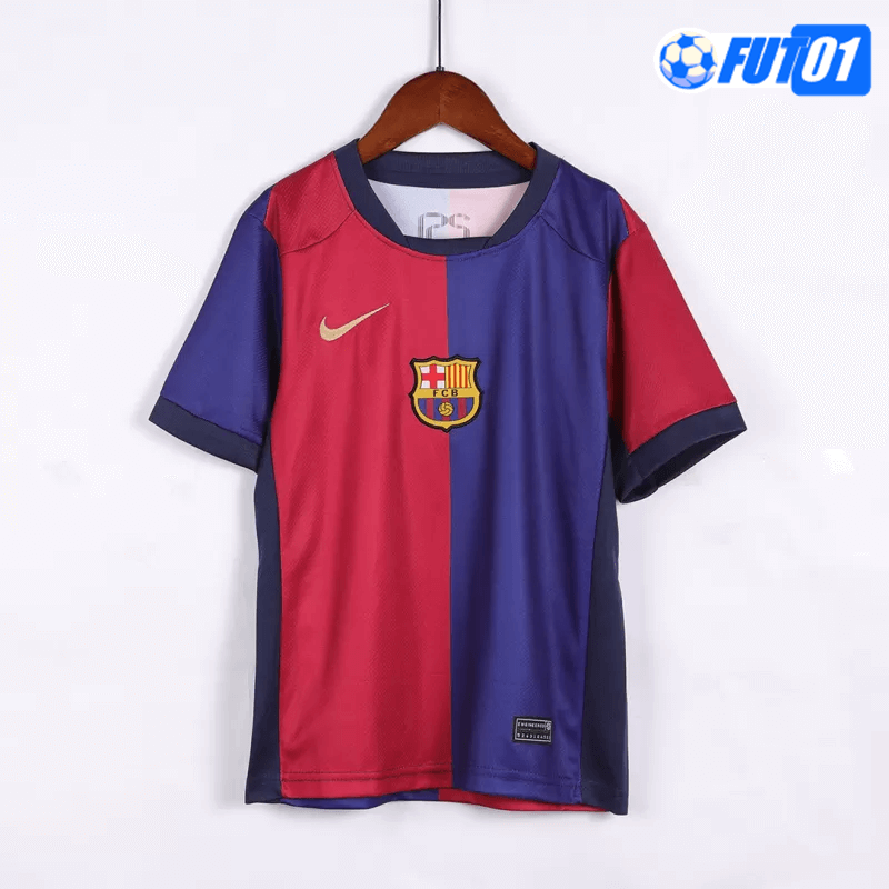 Camiseta Barcelona Home 2024/2025 Niño