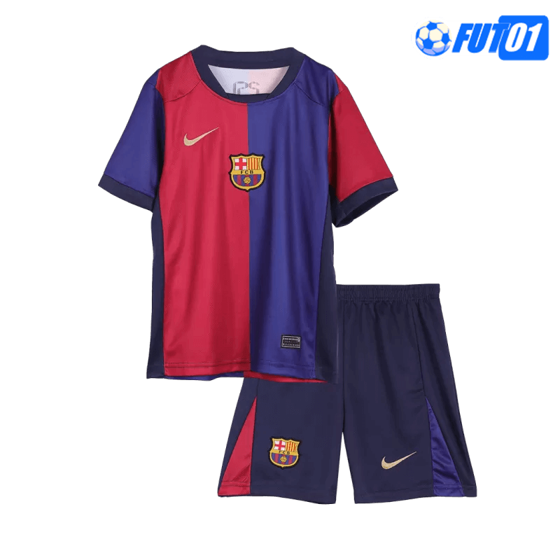 Camiseta Barcelona Home 2024/2025 Niño