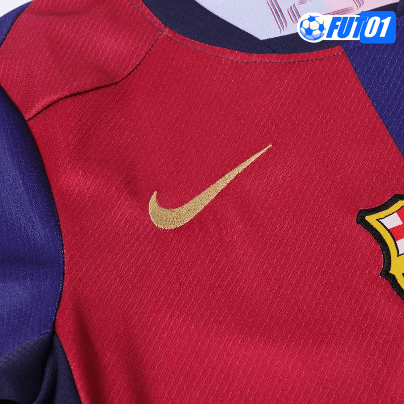 Camiseta Barcelona Home 2024/2025 Niño