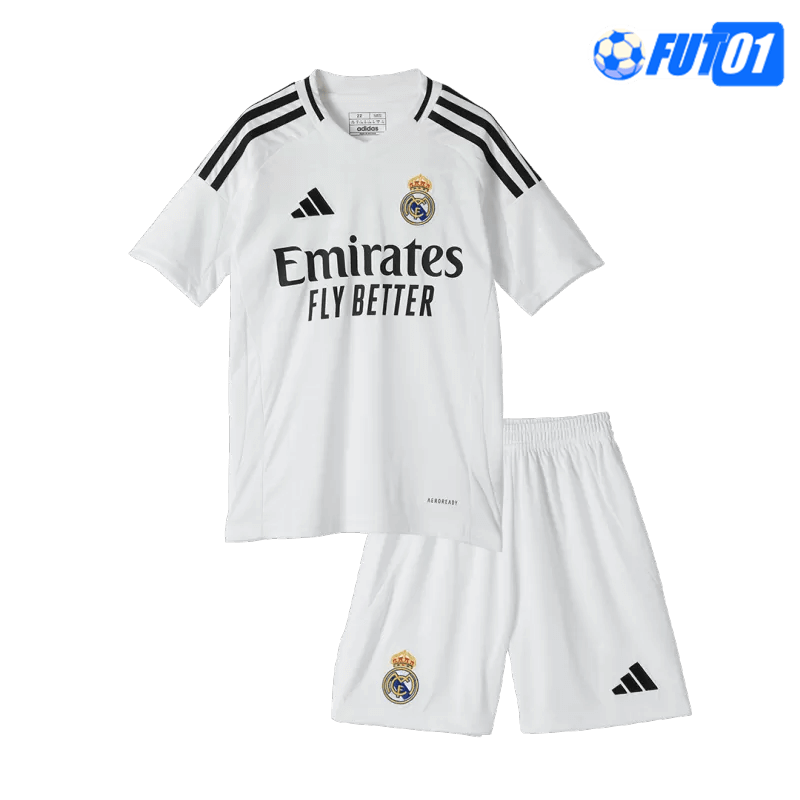 Camiseta Real Madrid Home 2024/2025 Niño