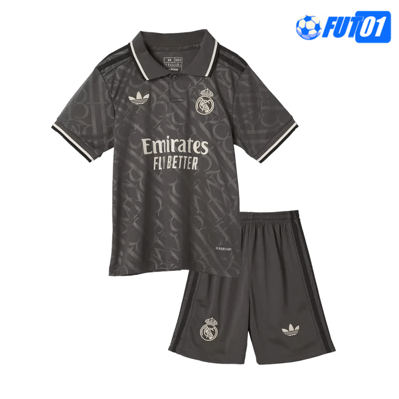 Camiseta Real Madrid Third 2024/2025 Niño