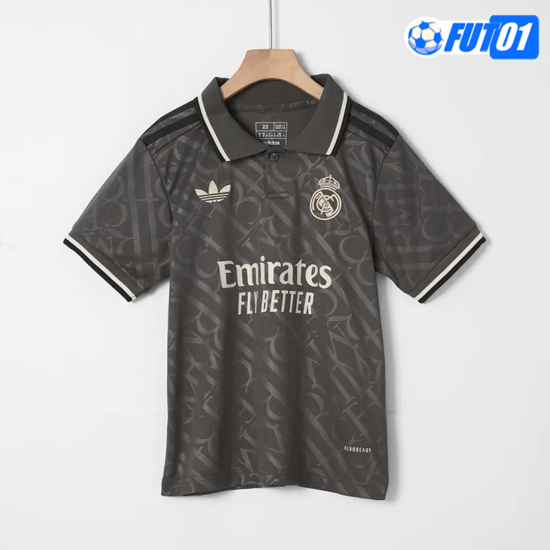 Camiseta Real Madrid Third 2024/2025 Niño