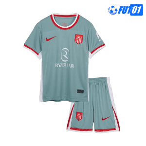 Camiseta Atlético de Madrid Away 2024/2025 Niño