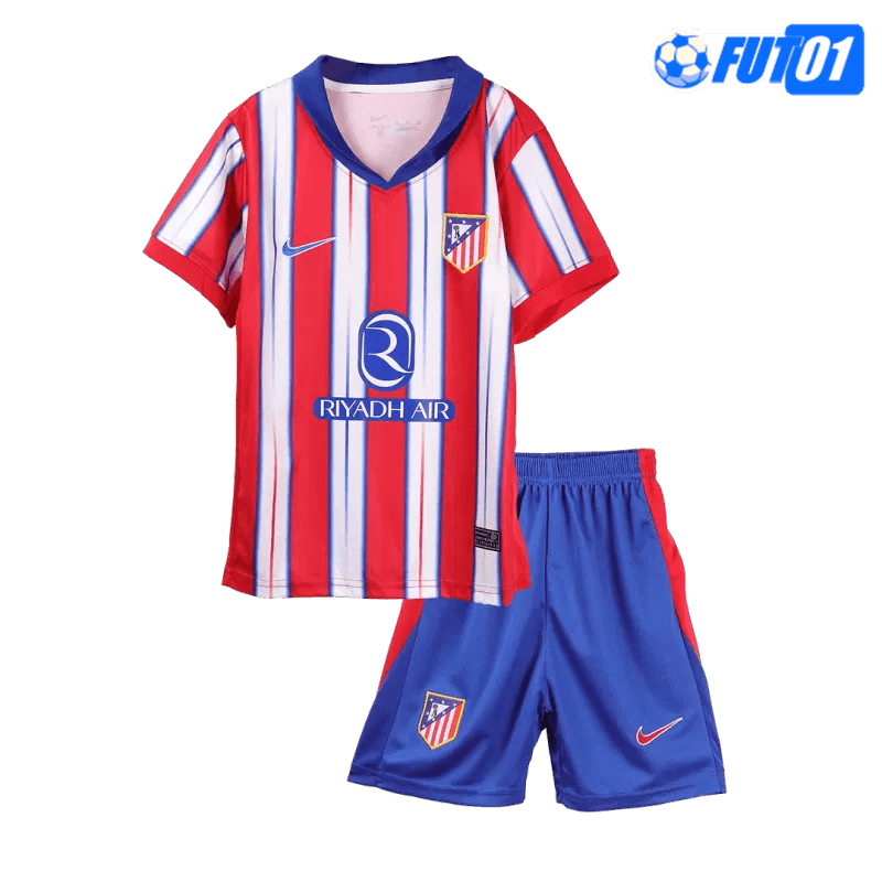 Camiseta Atlético de Madrid Home 2024/2025 Niño