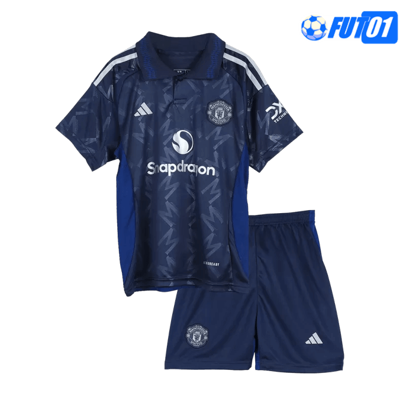 Camiseta Manchester United Away 2024/2025 Niño