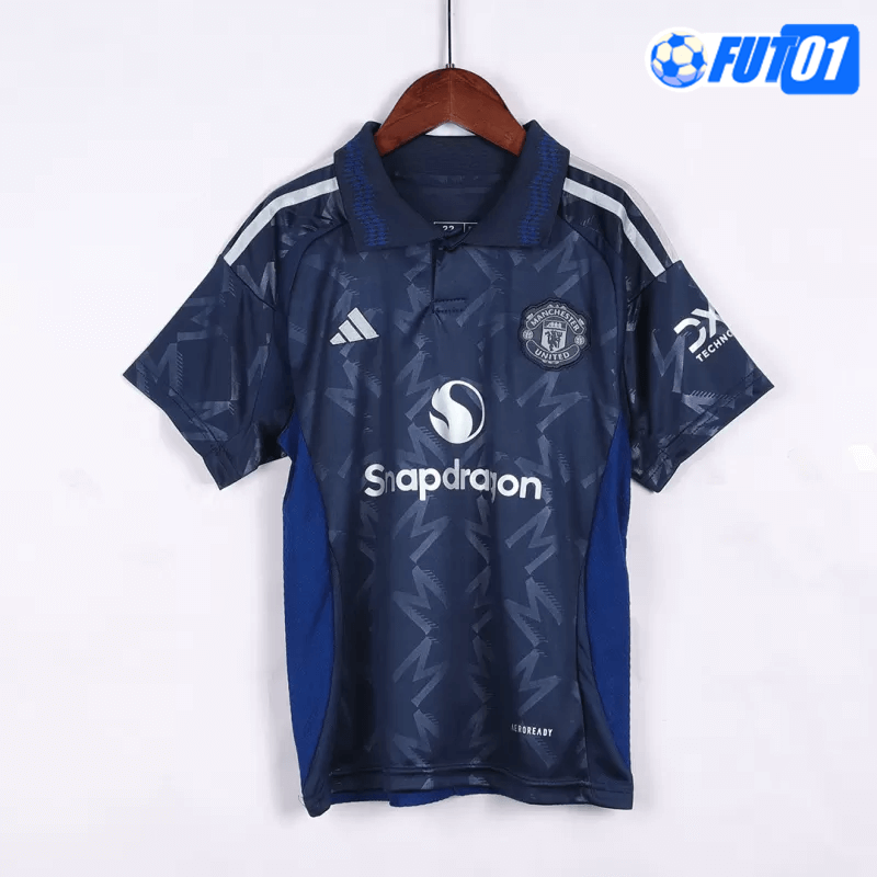Camiseta Manchester United Away 2024/2025 Niño