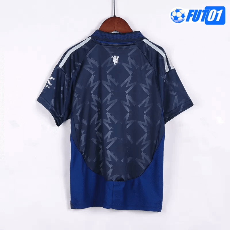 Camiseta Manchester United Away 2024/2025 Niño