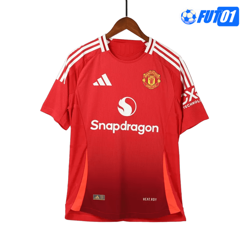 Camiseta Manchester United Home 2024/2025 Versión Jugador