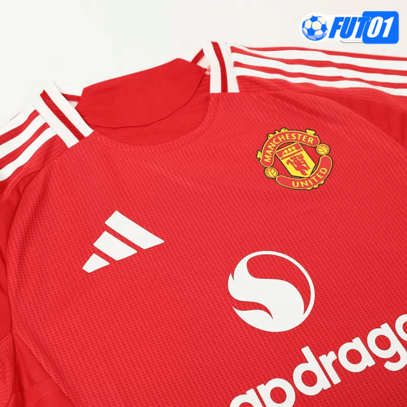 Camiseta Manchester United Home 2024/2025 Versión Jugador