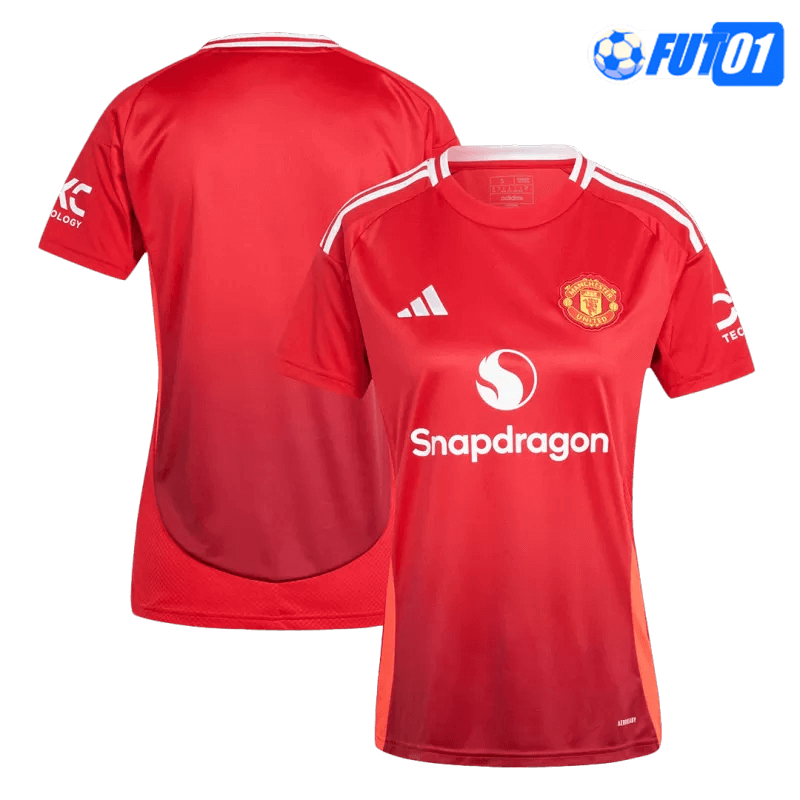Camiseta Mujer Manchester United Home 2024/2025