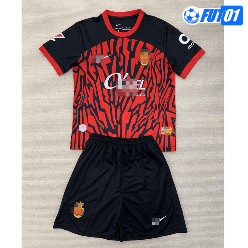 Camiseta RCD Mallorca Home 2024/2025 Niño Rojo/Negro