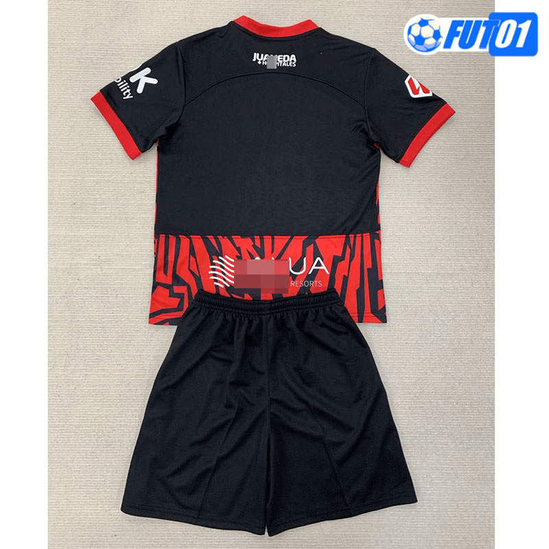 Camiseta RCD Mallorca Home 2024/2025 Niño Rojo/Negro