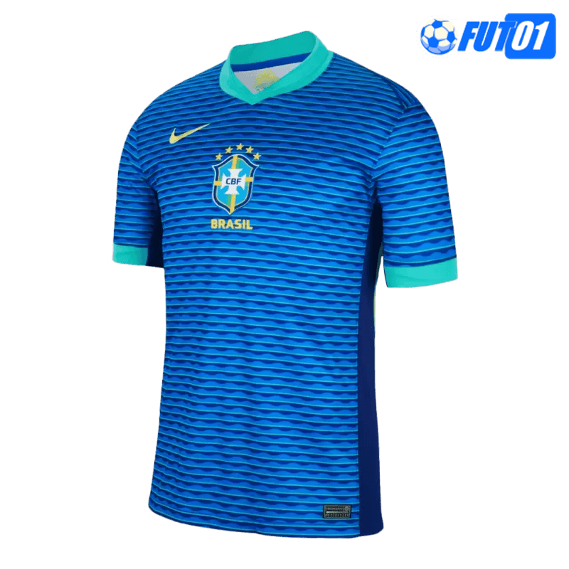 Camiseta Brasil Away 2024 Azul