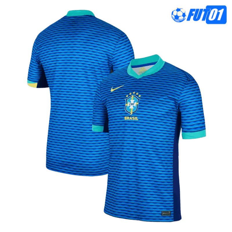 Camiseta Brasil Away 2024 Azul
