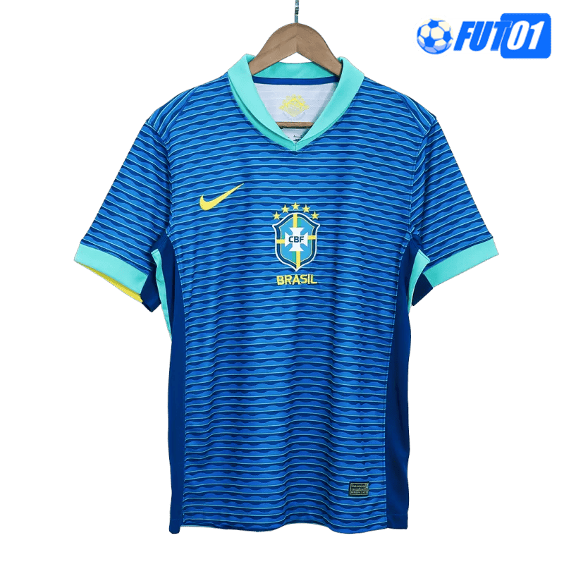 Camiseta Brasil Away 2024 Azul