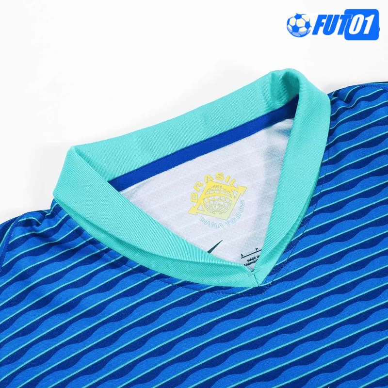 Camiseta Brasil Away 2024 Azul