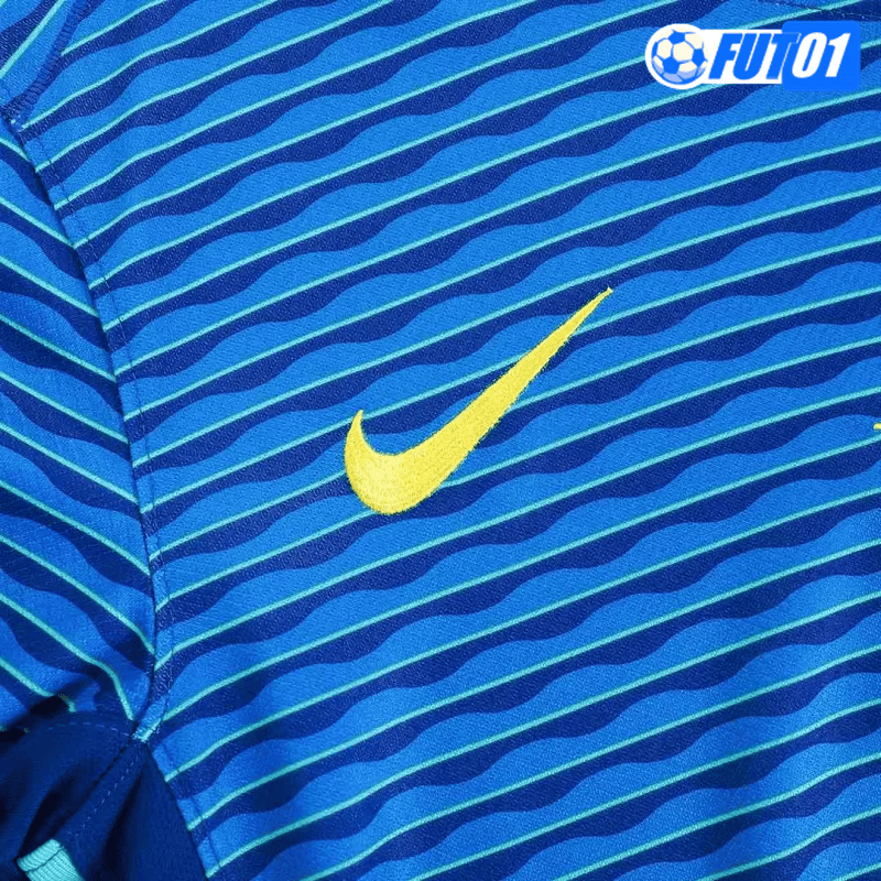 Camiseta Brasil Away 2024 Azul
