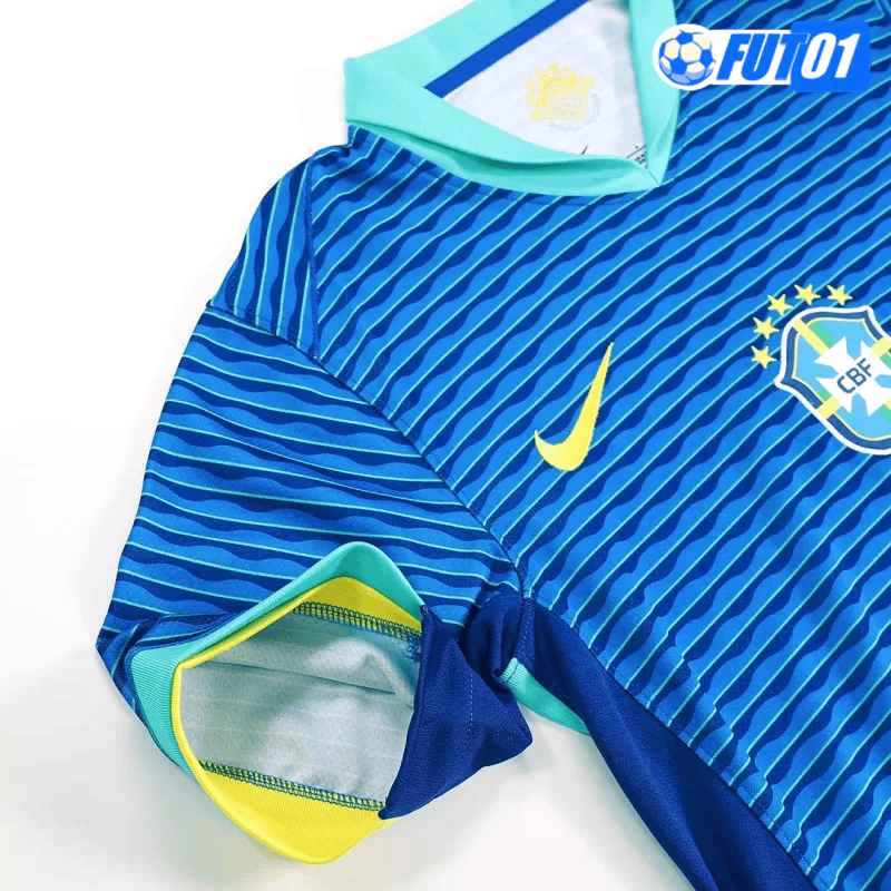 Camiseta Brasil Away 2024 Azul