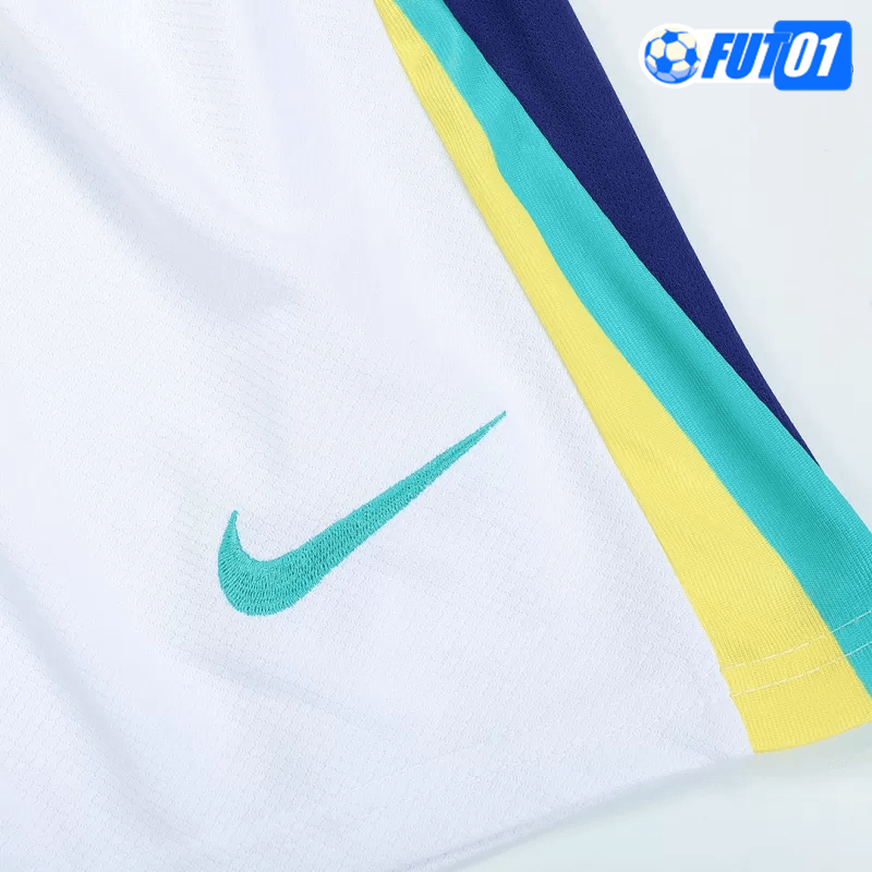 Camiseta Brasil Away 2024 Niño Azul