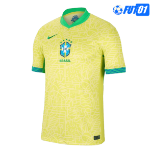 Camiseta Brasil Home 2024 Amarillo