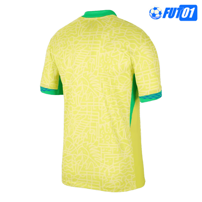 Camiseta Brasil Home 2024 Amarillo