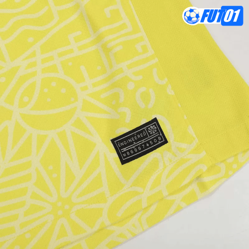 Camiseta Brasil Home 2024 Amarillo