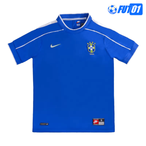 Camiseta Retro Brasil Away 1998 Azul