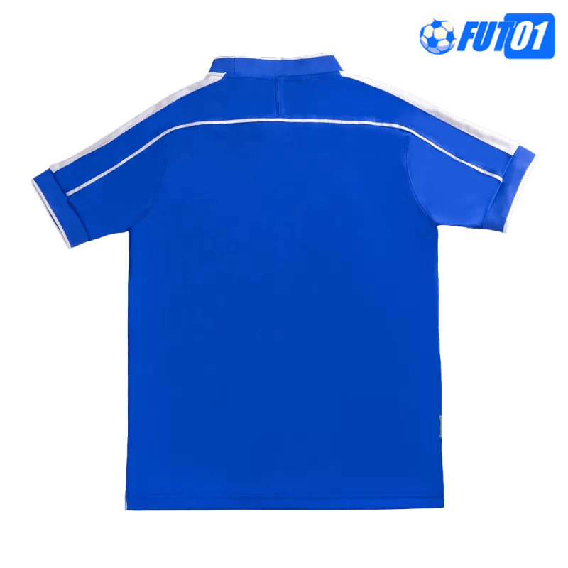 Camiseta Retro Brasil Away 1998 Azul
