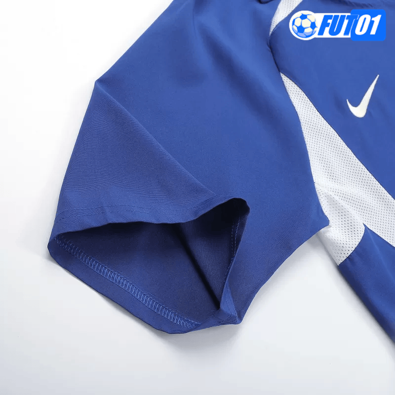 Camiseta Retro Brasil Away 2002 Azul
